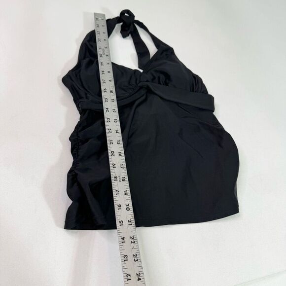 Athleta Tankini Womens 36 B/C Black Underwire Swimsuit Bathing  Halter Swim Top - Picture 3 of 9